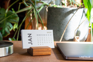 2023 Letterpress Minimal Desk Calendar